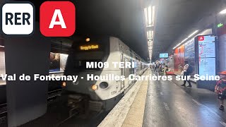 RER A MI09 TERI Val de Fontenay  Houilles Carrières sur Seine [upl. by Novets964]