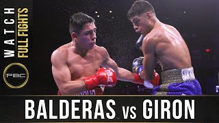 Balderas vs Giron FULL FIGHT December 21 2019  PBC on FOX [upl. by Larner518]