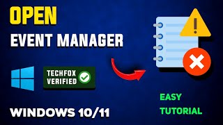 How to Open Windows Event Viewer  Full Guide [upl. by Blasien]