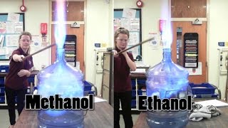 Whoosh Bottle  Methanol Vs Ethanol [upl. by Frasier]