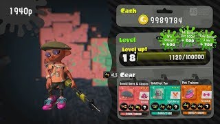 Splatoon 2  Turf War  Reaching Level 18 Star [upl. by Cleary123]