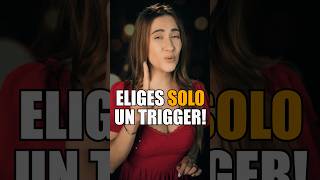 ASMR  ELIGES SÓLO UN TRIGGER asmr asmrsounds asmrvideo asmrshorts relax [upl. by Mathia]