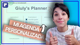 Crear un Planificador de la Semana Personalizado y Organízate  PDFelement [upl. by Viole349]