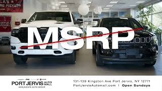 Dont Pay Over MSRP Visit the Port Jervis Auto Mall [upl. by Laehcim]