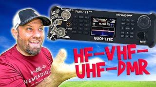 NEW GUOHETEC PMR171 VHF UHF HF SDR Ham Radio Mobile [upl. by Harbour]