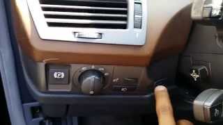 BMW 745 750 Dash Wood Trim amp Headlight Switch Removal Part 1 [upl. by Kari]