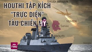 Houthi dồn dập tập kích quottrực diệnquot tàu chiến Mỹ ở Biển Đỏ nã tên lửa vào cả tàu Israel  VTC Now [upl. by Midian701]