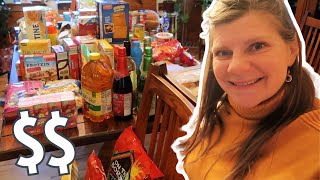 NEW YEAR 460 Once a Month Grocery Haul  83 Household Supplies [upl. by Bacon155]