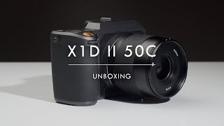 X1D II 50C Unboxing [upl. by Helli]