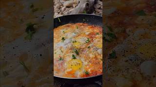 Shakshuka🤤😍  The best breakfast in under 30 minutes [upl. by Corri]