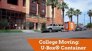 College Moving UBox® Portable Storage for Students [upl. by Enilra]