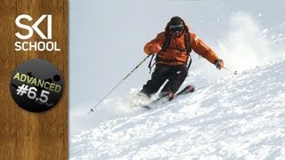 How To Ski Crud  Tracked Powder  Advanced Ski Lesson 65 [upl. by Kenlee]