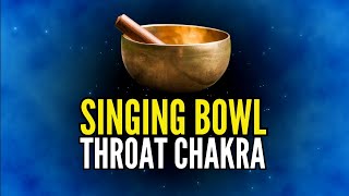 Reclaim Your Voice 📢 Throat Chakra Activation with Tibetan Singing Bowl [upl. by Boak]