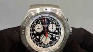 How to reset the chronograph hands on a Swatch chrono [upl. by Leaffar]