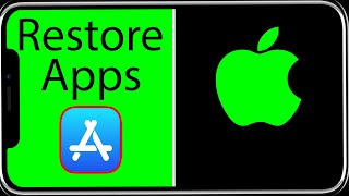 How To Restore Deleted Apps On iPhone Even If No Longer on Store [upl. by Oza]