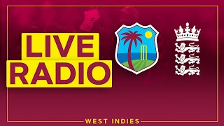 🔴 LIVE RADIO  West Indies v England  1st T20I [upl. by Yurt392]