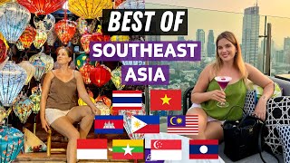 My Top 15 Travel Experiences In SOUTHEAST ASIA best area of the world [upl. by Arondell]