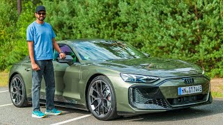 Audi RS etron GT Performance  0100 kmhr in 24 Seconds  Acceleration amp Top Speed Tested [upl. by Alledi545]