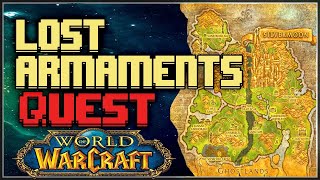 World of Warcraft  How To Do Lost Armaments WoW TBC Quest [upl. by Paige]