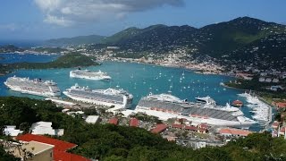 Driving through Saint Thomas US Virgin Islands [upl. by Jensen646]