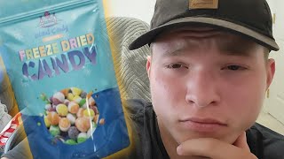 Freeze Dried Skittles Review  Jack Greasy [upl. by Haraj251]