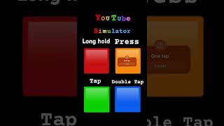 YouTube simulator 🚥 [upl. by Otsirc]