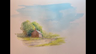 How to paint with Watercolour Pencils [upl. by Nueovas]