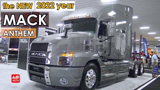 2022 Mack Anthem Sleeper Truck  Exterior And Interior  ExpoCam 2021 [upl. by Einal]