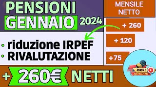 quotPensioni Gennaio 2024 Novità e Aumentoquot [upl. by Valleau]