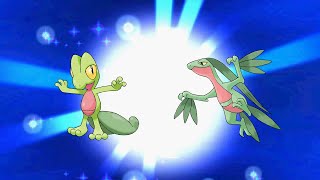 Ashs Treecko evolves into Grovyle Pokémon Emerald [upl. by Polash877]