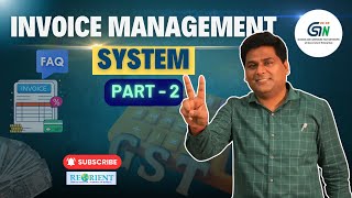 FAQ about Invoice Management System IMS Part  2  CA Suman Poddar [upl. by Nonrev]