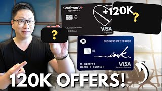 Best Business Credit Card Sign Up Bonuses RIGHT NOW  120K Chase Ink Preferred Offer [upl. by Leventis]