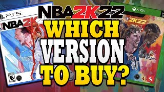 NBA 2K22 Which Version Should You Buy [upl. by Rora]