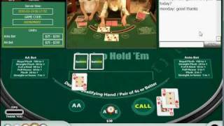 Livedealerorg  Live casino holdem poker at bet365 [upl. by Chucho933]