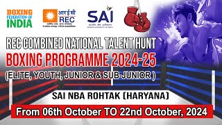 RING 02 l DAY 03 lI REC COMBINED NATIONAL TALENT HUNT BOXING PROGRAMME 202425 JUNIOR amp SUB JUNIOR [upl. by Ssenav]