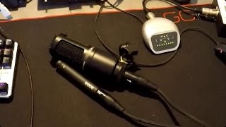 Z Review  AudioTechnica AT2020 Microphone Vs RODE M5 [upl. by Aruol]