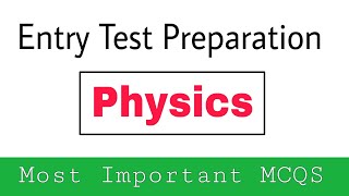 Entry Test Preparation 2024Most Important Questions for Entry Test [upl. by Acinorrev]