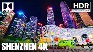 China Never Shown in Western Media  Walking in Shenzhen at Night｜4K HDR [upl. by Hilarius]