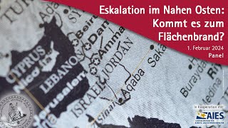 Eskalation im Nahen Osten Kommt es zum Flächenbrand [upl. by Atinev563]