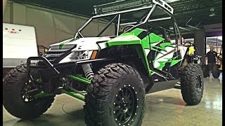 2014 Arctic Cat Wildcat X quotGOBLINquot  Custom Build Inside Look [upl. by Atat122]