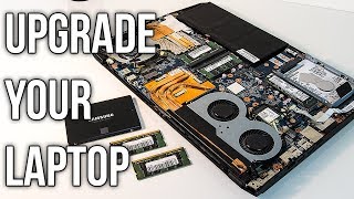 Upgrading Your Laptop  CPU  Graphics  RAM  Disk [upl. by Esma]