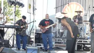 Rockin Dopsie Jr  James Brown amp Michael Jackson tribute Oyster Festival 2012 [upl. by Nireves]