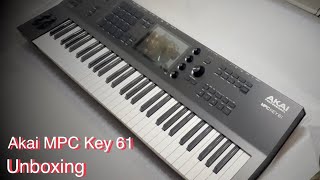 Unboxing Akai MPC Key 61 [upl. by Coveney]