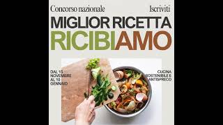 Contest Miglior Ricetta RicibiAMO 2025 [upl. by Kendrick]