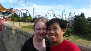 PortAventura amp Salou  Honeymoon travel highlights 2015 [upl. by Kcirdez284]