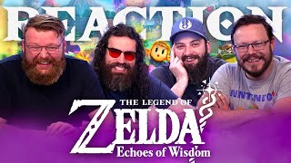 The Legend of Zelda Echoes of Wisdom  Announcement Trailer REACTION [upl. by Lugo77]