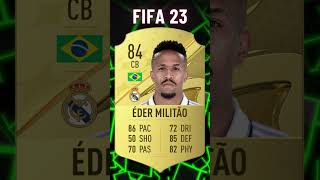 Eder MILITAO Best And Worst Card Every FIFA 🇧🇷 FIFA 19  FIFA 23 [upl. by Flora]