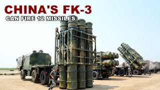 Chinas FK3 Antiaircraft Missile System Capable of Firing 12 Missiles Simultaneously [upl. by Anoval472]