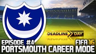 FIFA 16 PORTSMOUTH CAREER MODE 4  WHAT A BARGAIN [upl. by Anirtak487]