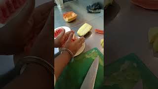 fruit platter fruit platter cutting viral  videos🔪🔪🔪 [upl. by Euqirrne]